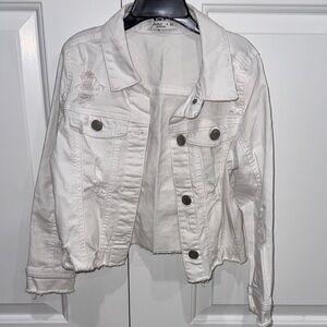 Pinc Premium White Jean Jacket